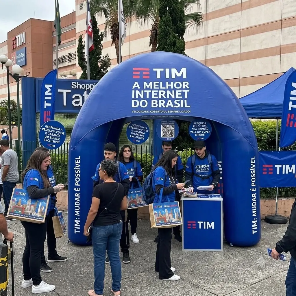 Experiência TIM no Shopping Tatuapé